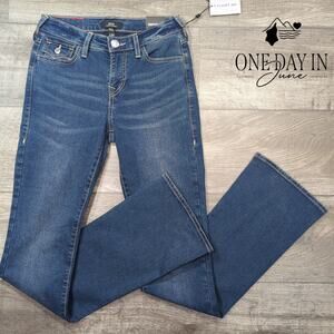 True Religion Becca Mid Rise Bootcut Jeans Size 26 (2)